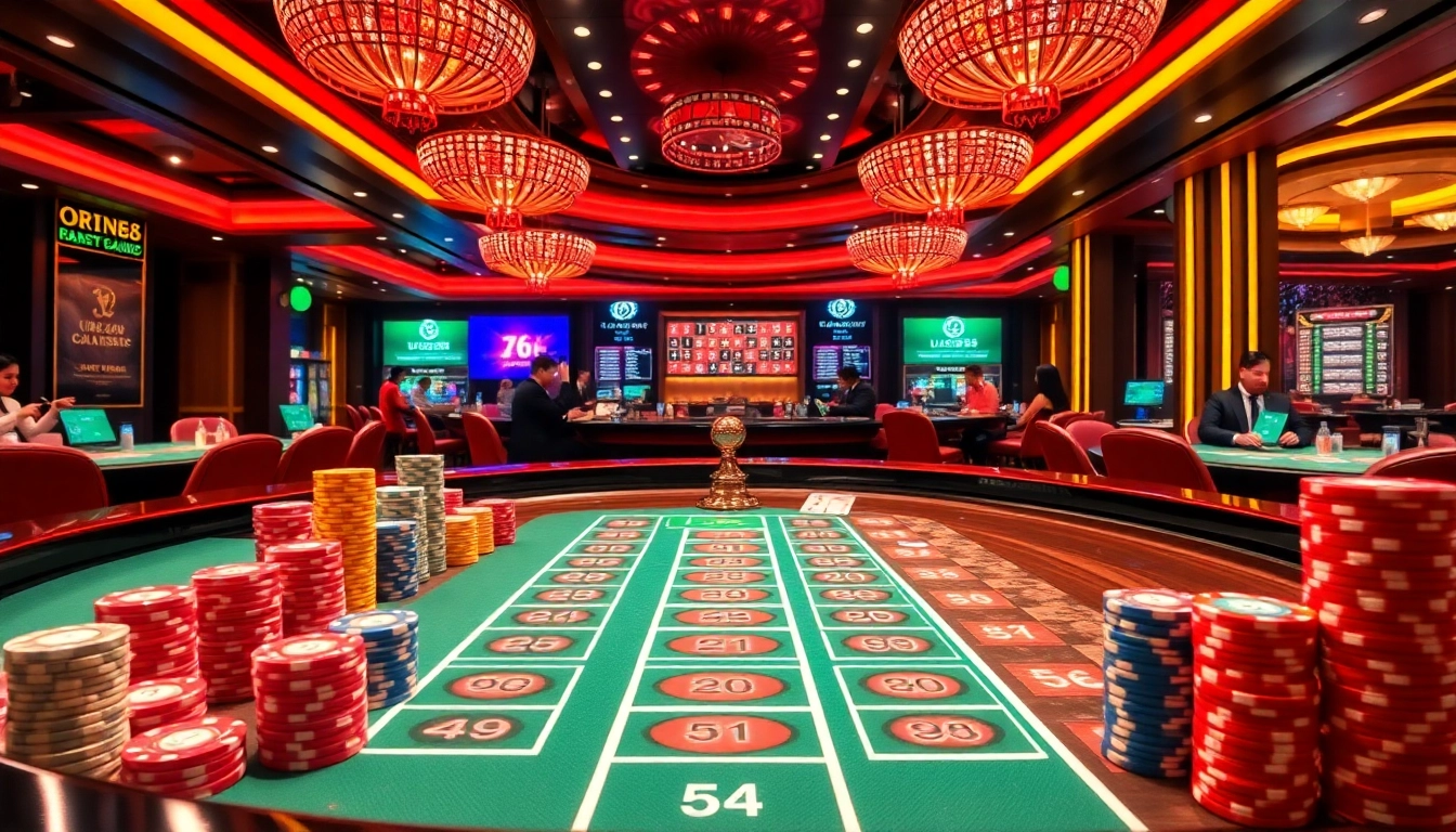 Experience the thrilling UU88 casino vibe with elegant gameplay and vibrant atmosphere.
