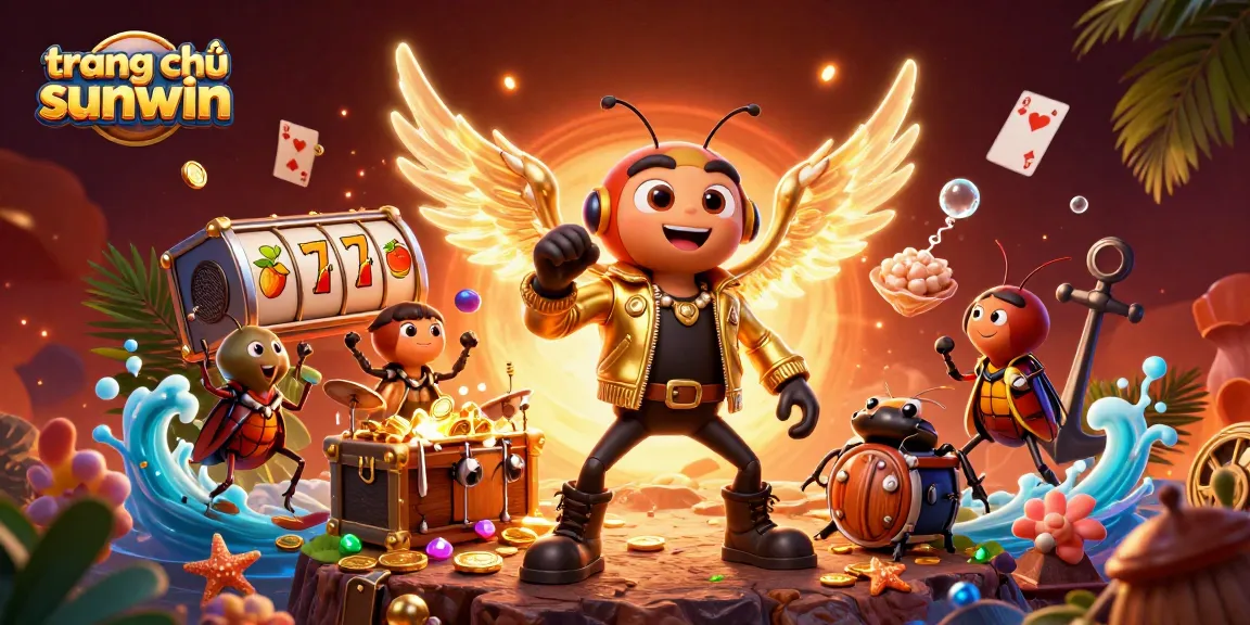 Experience exciting gameplay at trang chủ sunwin with vibrant 3D characters and dynamic casino elements.