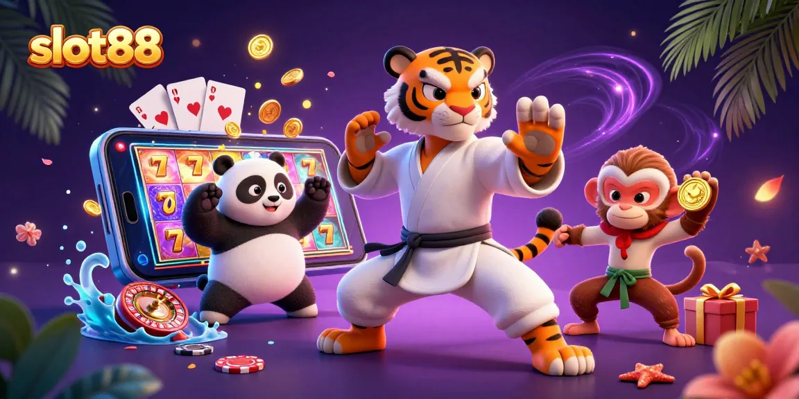 Experience the excitement of slot88 with colorful slot games and charming characters.