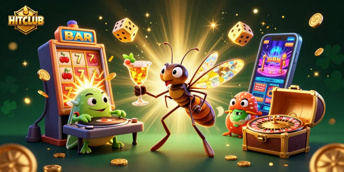 Experience HITCLUB's thrilling casino atmosphere with rich 3D characters and engaging gaming elements.