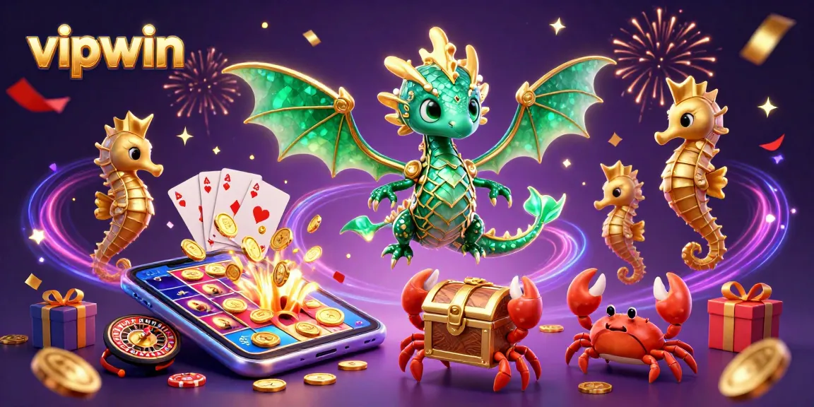 Experience vipwin's vibrant gaming world with immersive slot games and rich casino visuals.