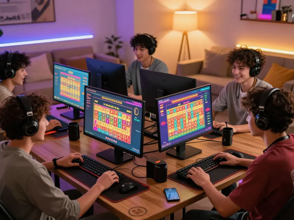 Exciting lô đề online gaming experience with players at digital tables.