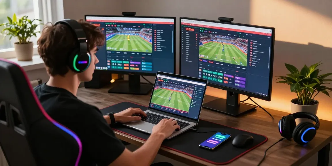 Engaging online betting experience at 181bet with dynamic gaming setup and vibrant ambiance.