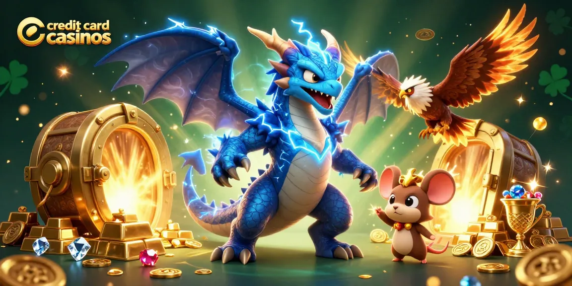 Engage with credit card casinos featuring vibrant characters and rich gaming elements.