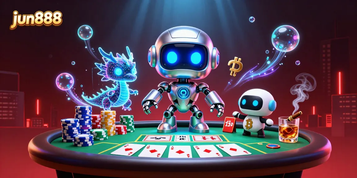 Experience thrilling gameplay with jun888 featuring vibrant 3D characters and energetic casino elements!