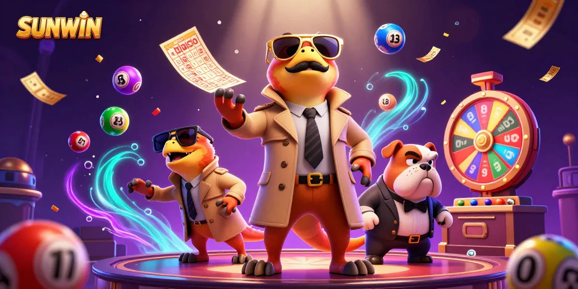 SUNWIN offers vibrant casino excitement with raptors in disguise and colorful lottery elements.