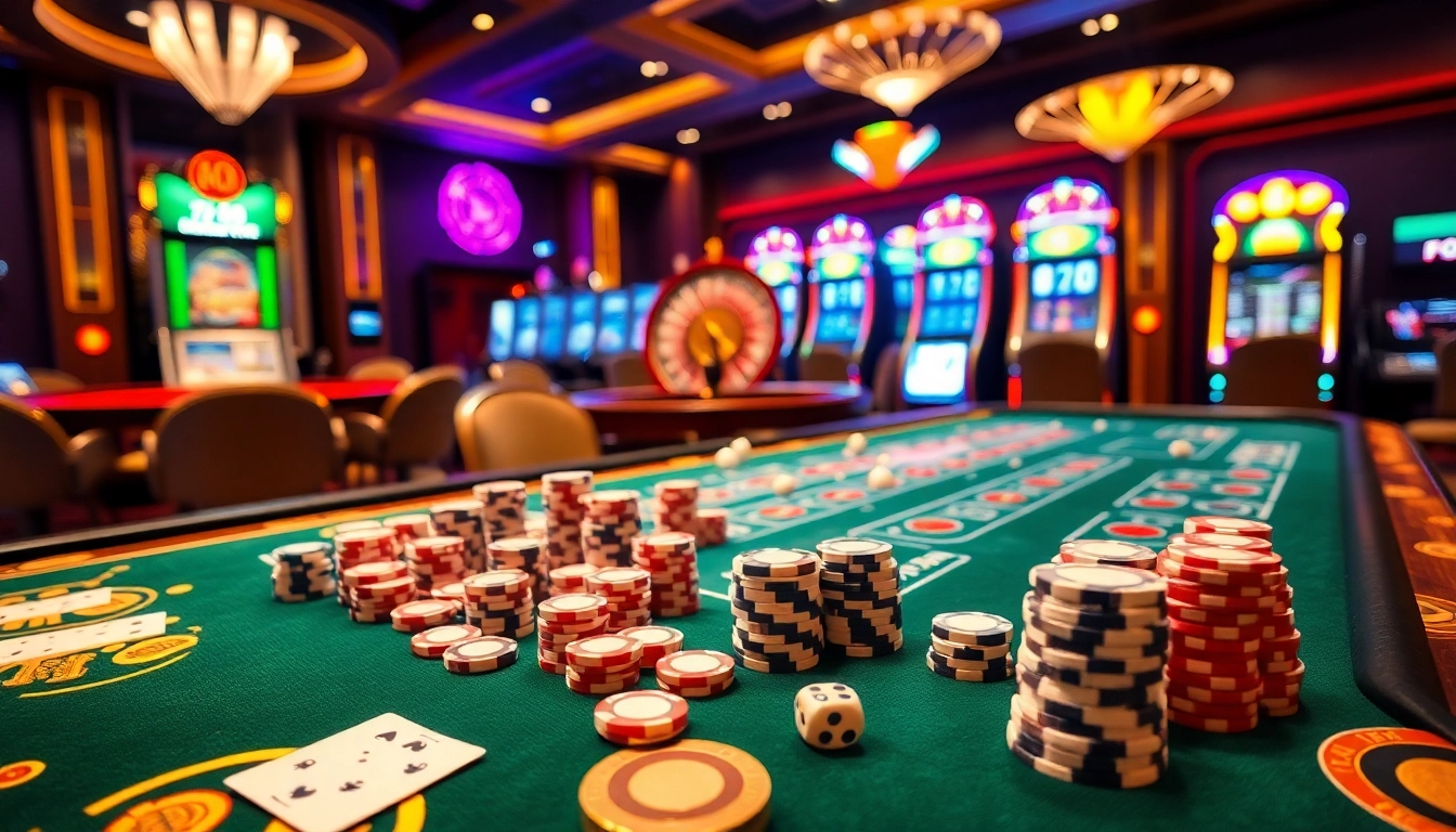 Experience thrilling gameplay at 78winn.co with vibrant casino tables and engaging casino elements.