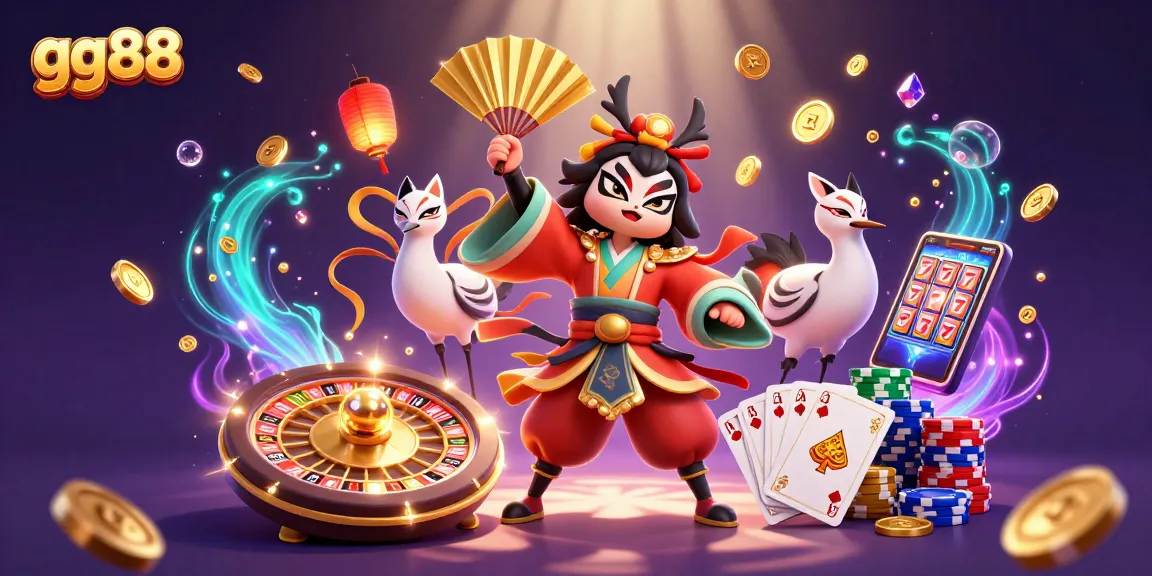 Join the game at gg88, where courageous warriors encounter thrilling casino excitement.