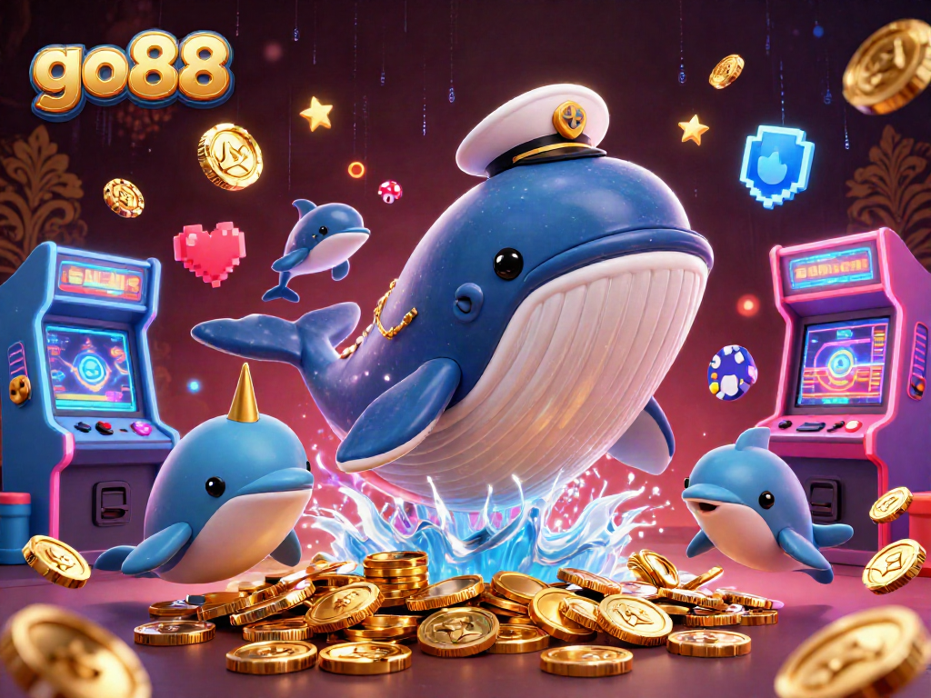 Engage in thrilling gameplay at go88 with colorful casino-themed characters and rich game elements.