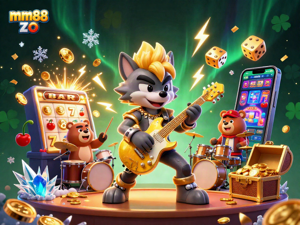 Experience thrilling gameplay with mm88 zo in an ultra-detailed 3D casino scene.