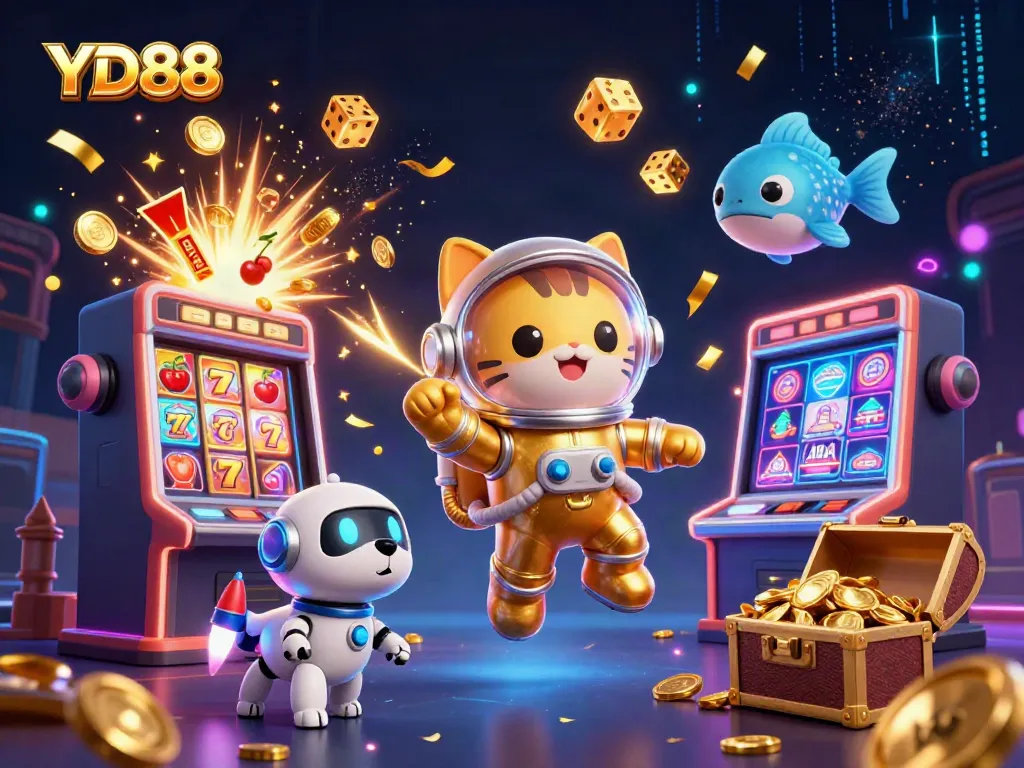 Win exciting jackpots at YD88 with vibrant slot machines and thrilling gaming elements.