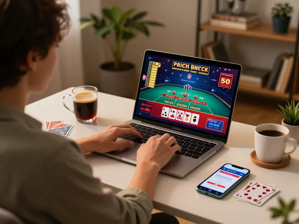 People engaging in online du88 gaming with exciting live dealer baccarat action