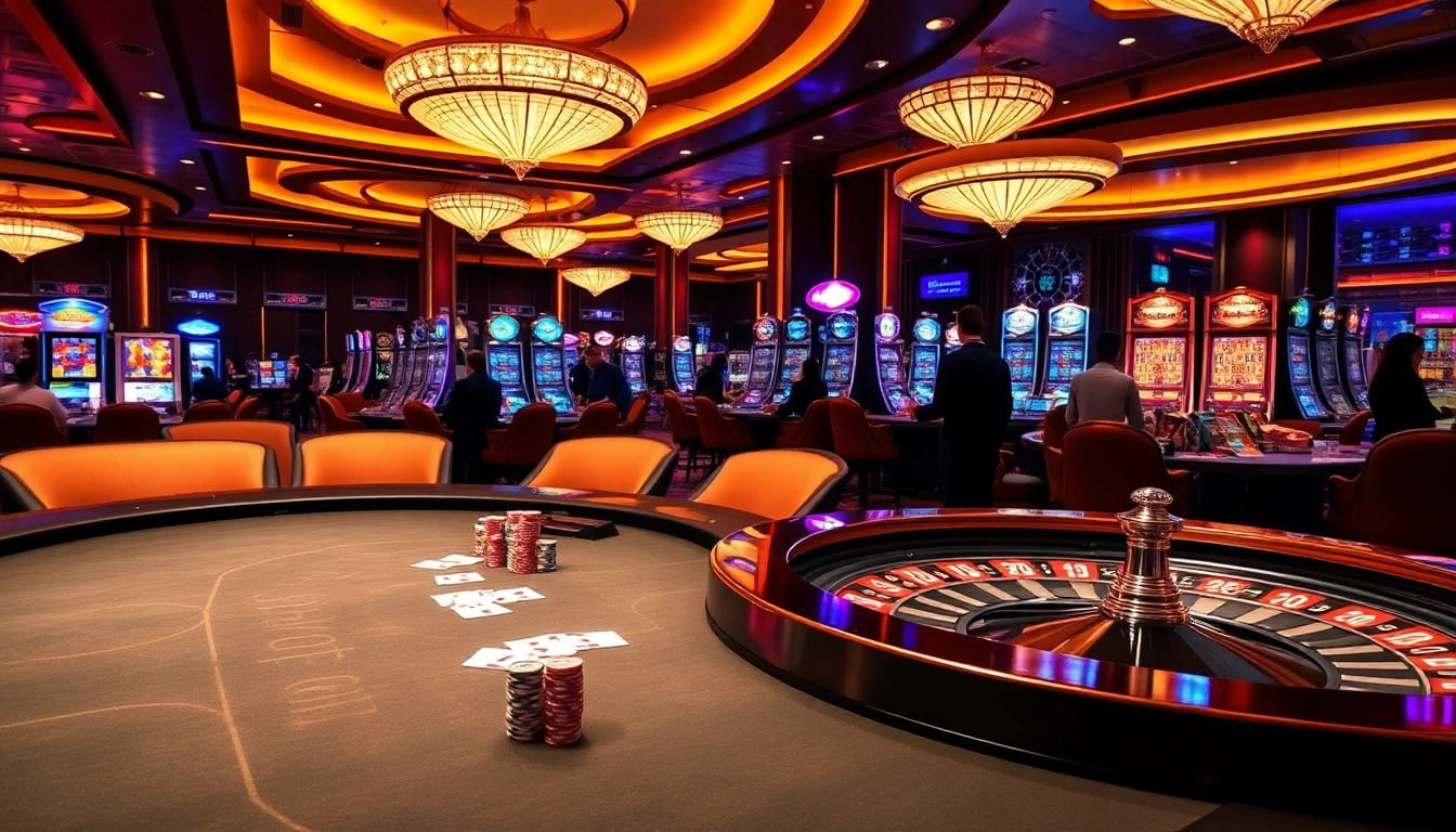 Experience the excitement at liên minh KJC with vibrant casino tables and thrilling games.