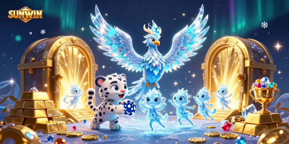 SUNWIN engages players in thrilling ice-themed casino adventures with vibrant 3D visuals.