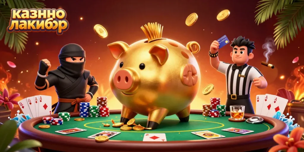 Experience excitement and wins at казино лакибир with lively casino characters and vibrant gaming elements.